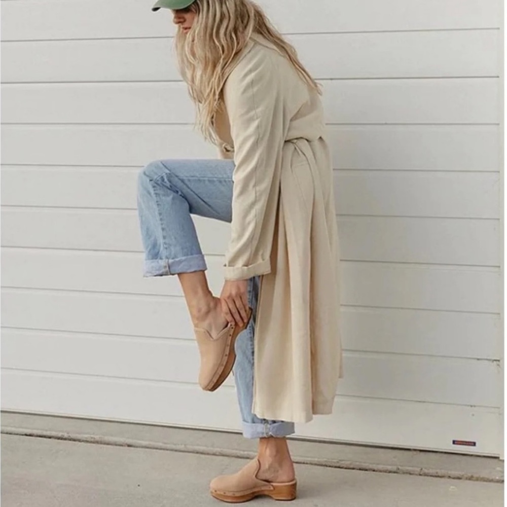 Dolce Vita Closen Anthropologie Camel Mule Slide Clogs